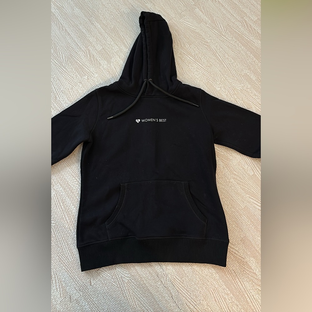 Women’s Best Hoodies. Size L but fits like Small. 2 pack- black and white.